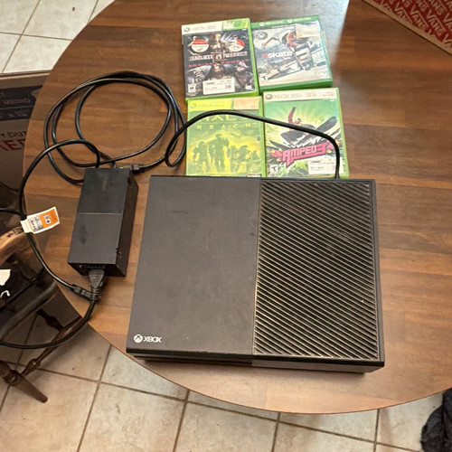 Microsoft xbox black console - microsoft, 1